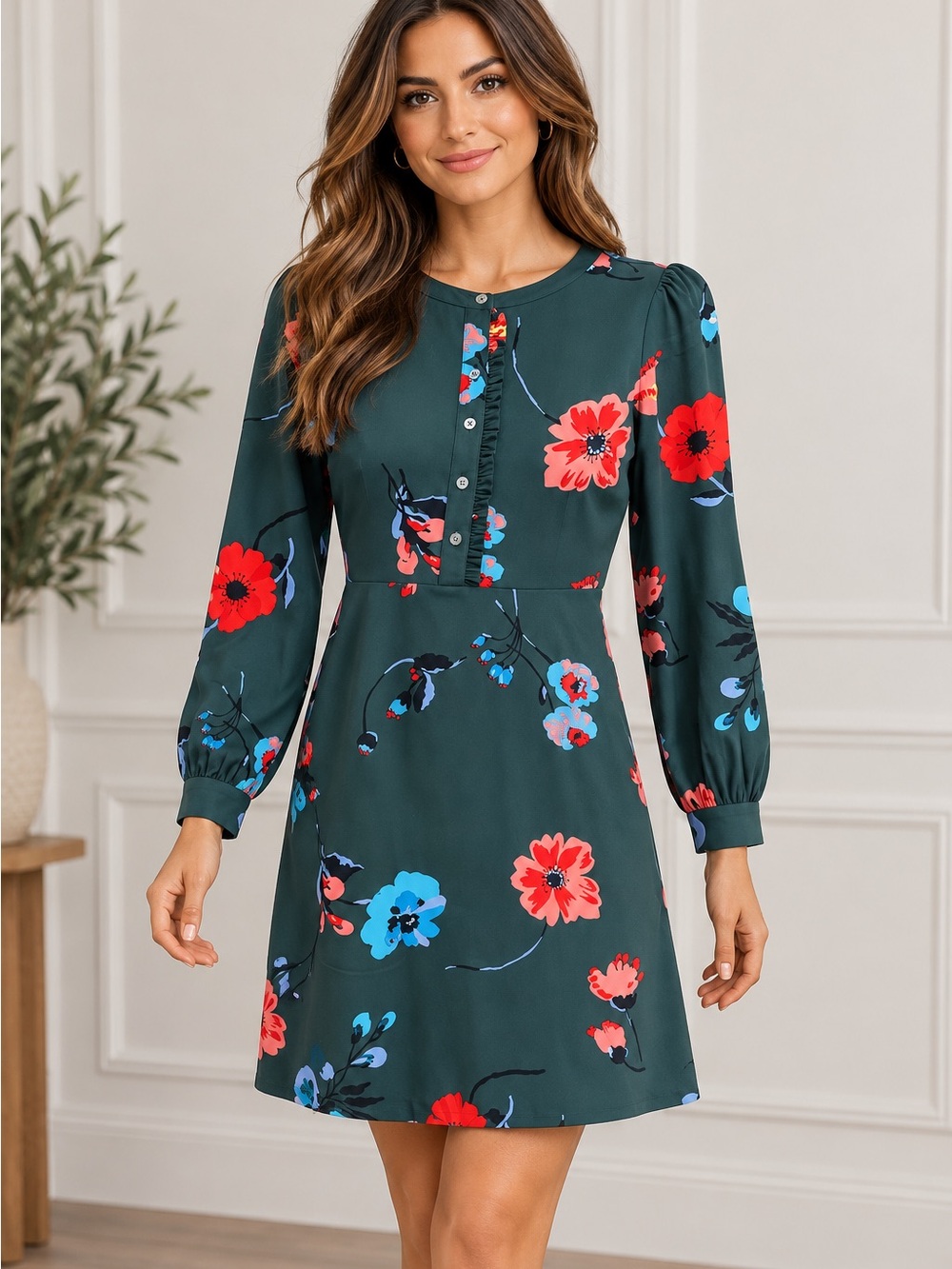 Loft Floral Dress
